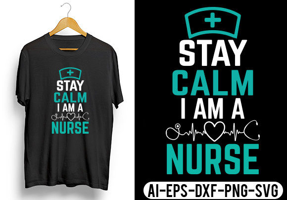 A Designer's Practical Review of the 'Stay Calm I Am a Nurse' Embroidery Design