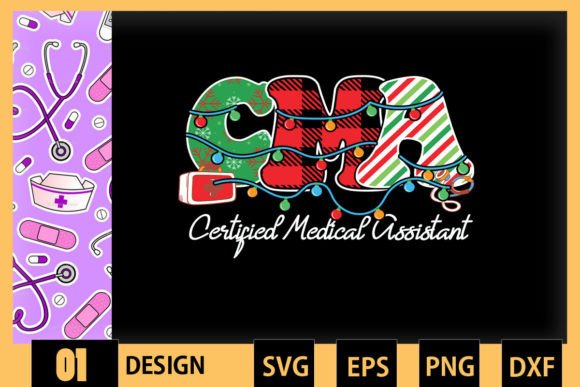 A Designer's Review of the Christmas Lights CMA Nurse Embroidery File