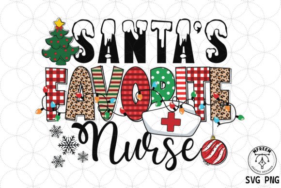 A Designer's Review of the Santa's Favorite Nurse Retro Christmas