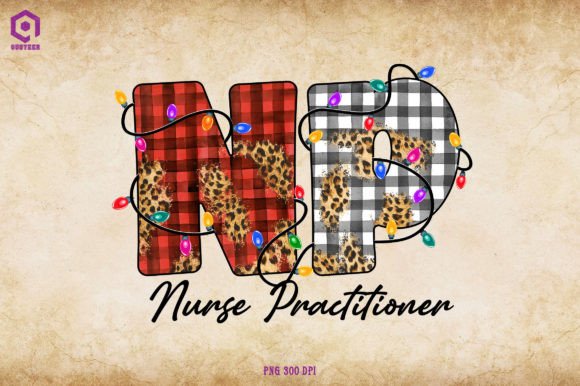 A Designer’s Take on the NP Nurse Practitioner Embroidery