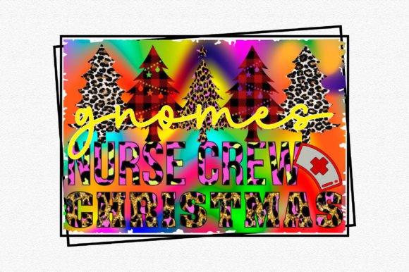 A Gnome Nurse Crew Christmas Design for Embroidery Projects