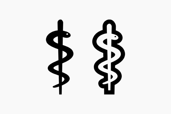 Beyond the Symbol: Embroidering the Rod of Asclepius