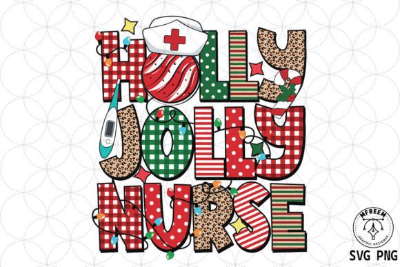 Holly Jolly Nurse Christmas Embroidery Design Review