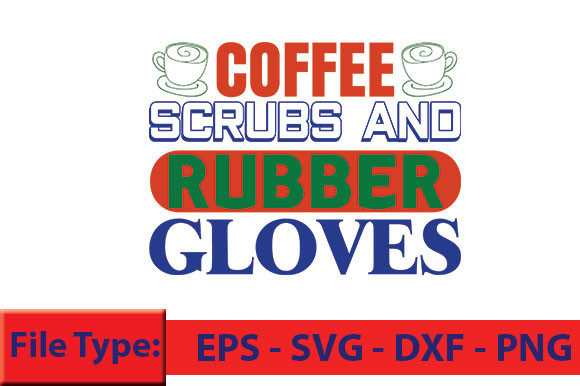 The Perfect Blend: A Coffee Nurse Design Ready for Stitching